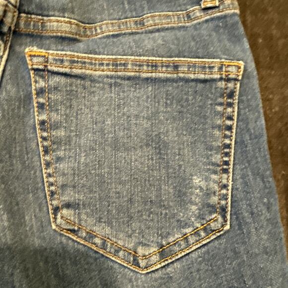 Topshop Moto-Jamie Womens Skinny Jeans-Med Wash Blue-Distressed-W26xL32 - Picture 12 of 15